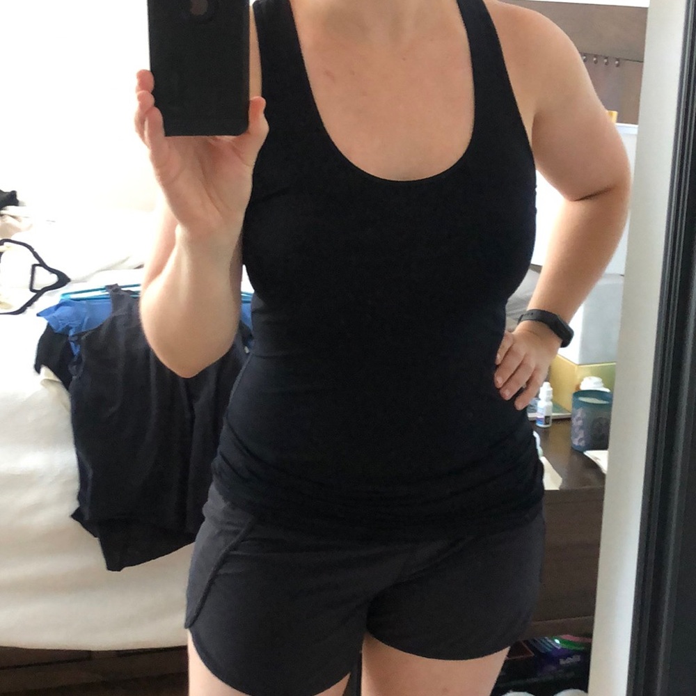 Helmut Lang black tank top
